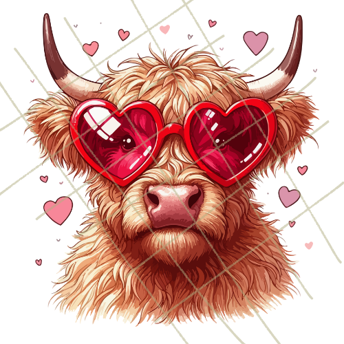 Valentines Cow